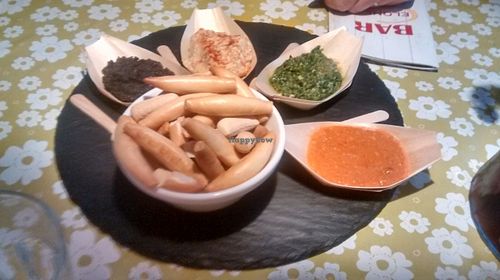 Various tapas at Bubita Bar in Barcelona