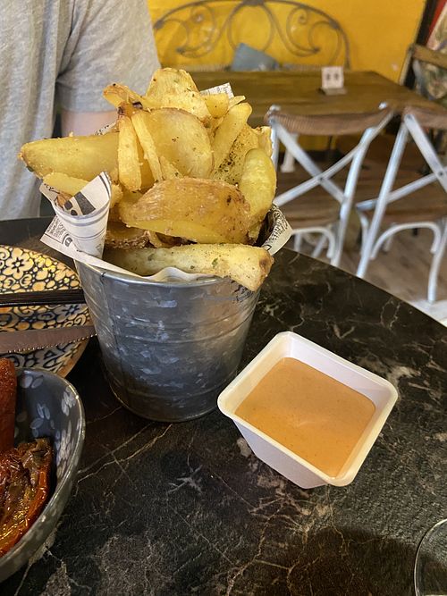 Patatas bravas   at Bubita Bar in Barcelona