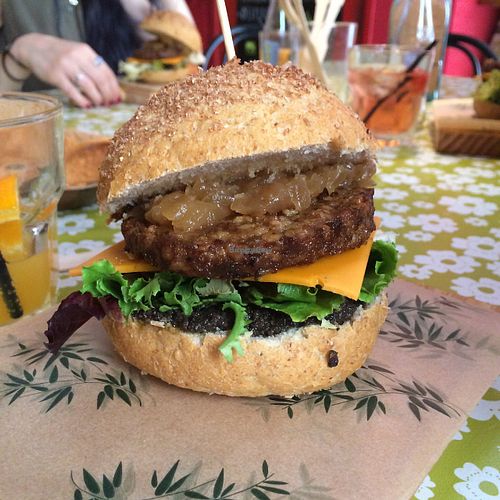 Burger Barceloneta at Bubita Bar in Barcelona