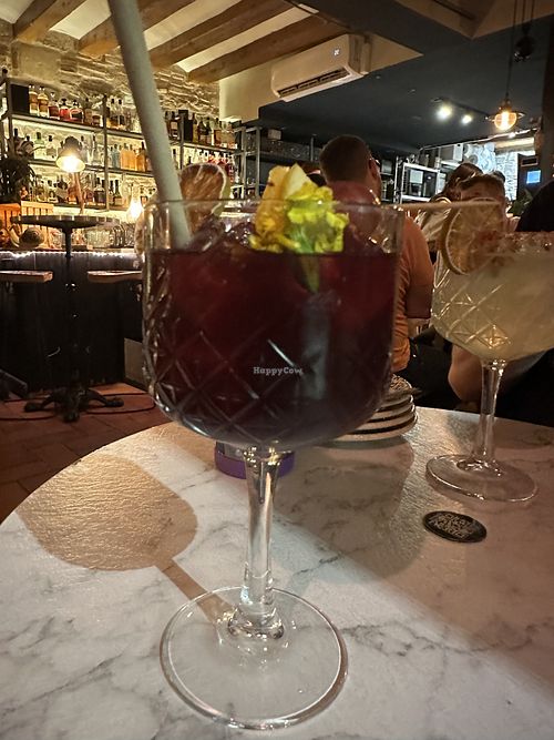 Jessica sangria  at Bubita Bar in Barcelona