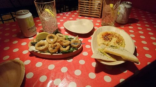 good food  at Bubita Bar in Barcelona