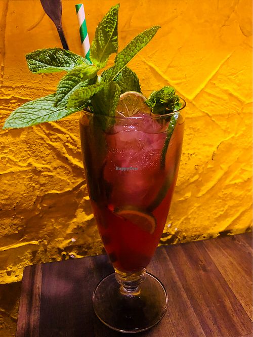 Sangria (no alcohol) at Bubita Bar in Barcelona