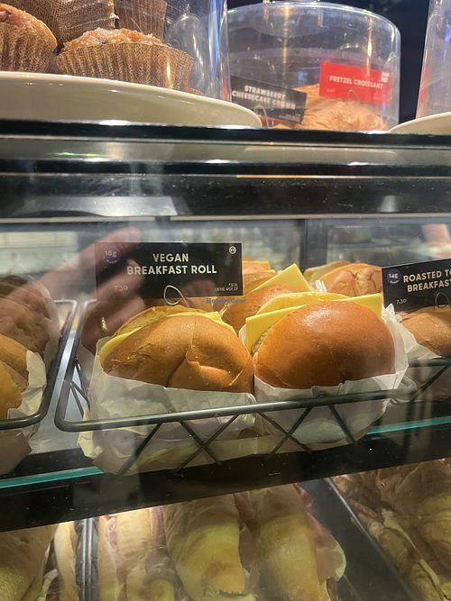 Breakfast roll  at Cafe Nero - South Station in Boston