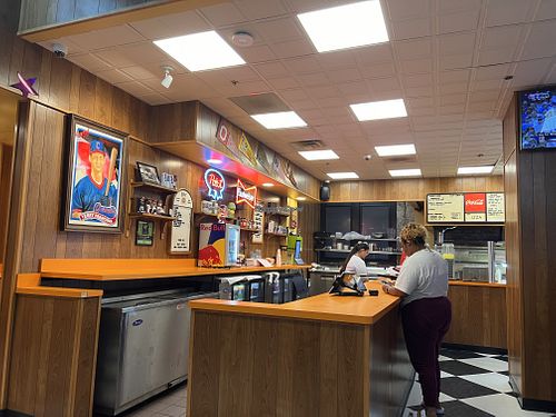 Counter   at Geraci's Slice Shop in Cleveland