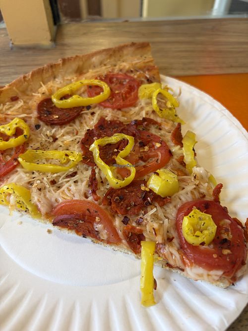   at Geraci's Slice Shop in Cleveland