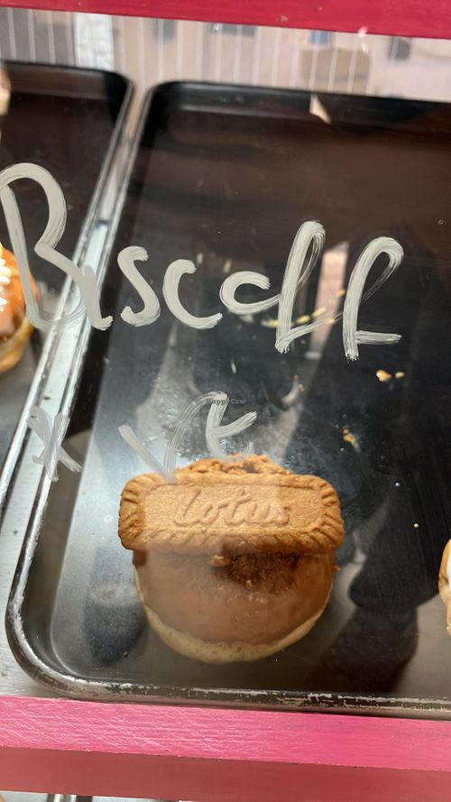 Biscoff vegan donutts  at Dirty D's  in Malvern