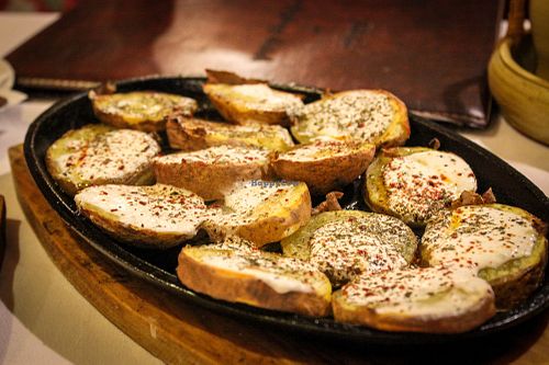 baked potatoes at Kabul in Prague