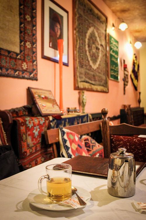 interior at Kabul in Prague