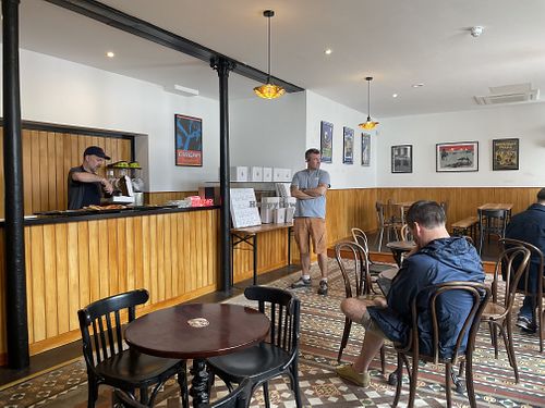 Cafe interior   at MIDNIGHT PIZZA CRÜ in Sunderland