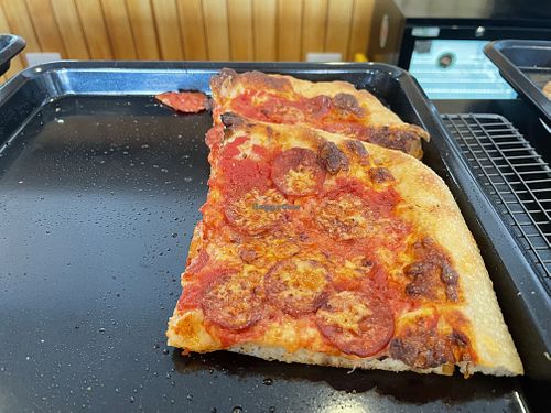 Trad Tomato Pie slice   at MIDNIGHT PIZZA CRÜ in Sunderland