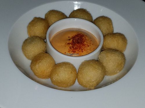 Potato croquette at Charlie Was a Sinner in Philadelphia