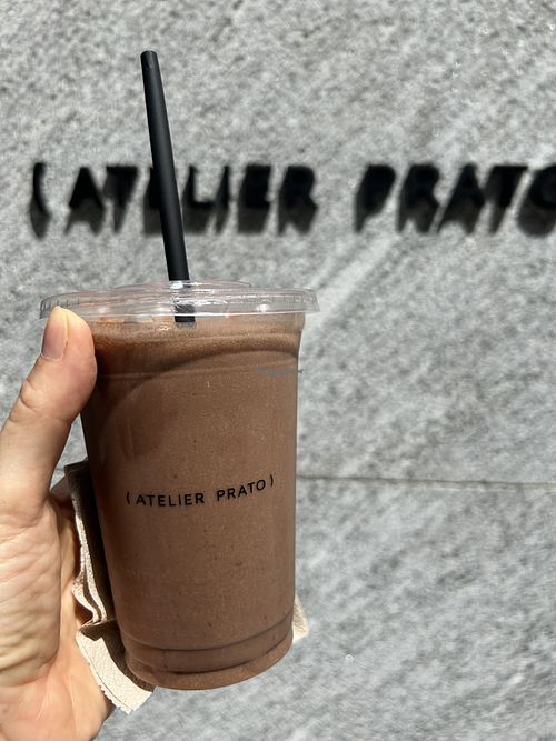 Cacao boost smoothie  at Atelier Prato in Lombardia