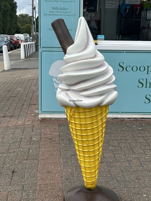 Main window  at Sweetwater (Ice Cream) in North Carolina