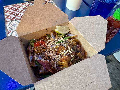 Pad thai jay (no egg)  at Elephant Asian Street Food in County Dublin