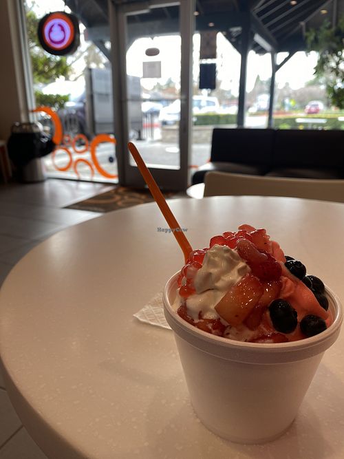 Vegan Friendly Fro-Yo Post-Run 💕💕💕  at Yogurt Mill in Modesto