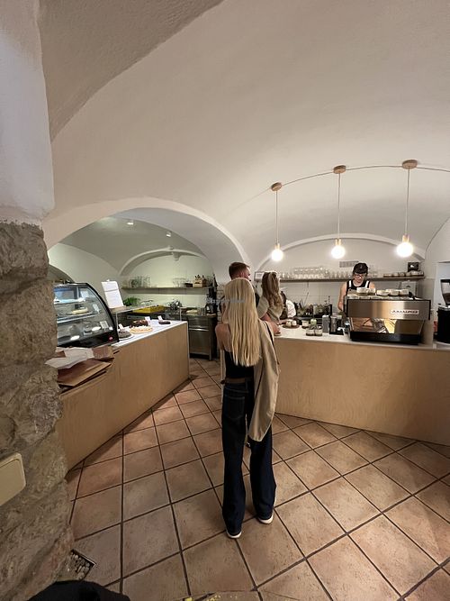 The bar  at Dvorek Litomyšl in Litomysl