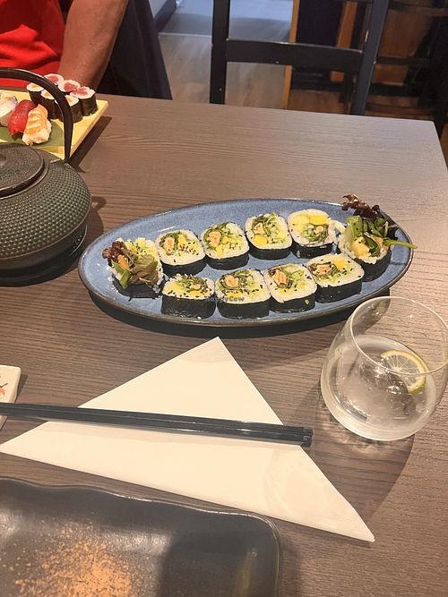 tofu and veg sushi  at Sushi Passion  in Birmingham