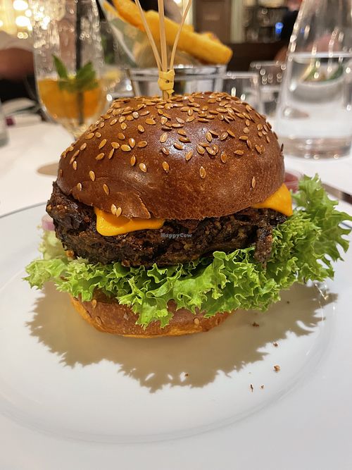 Vegan burger   at The Ivy in Tunbridge Wells