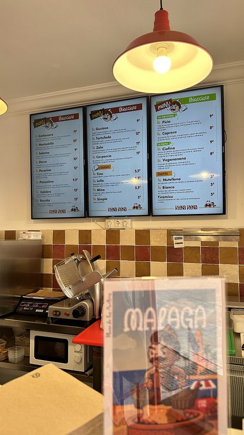 Menu  at Kiena Kiena - Malaga in Malaga