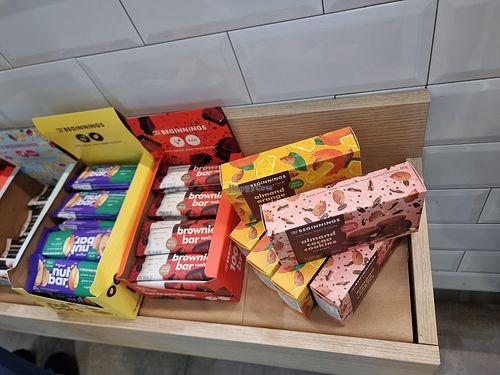 Vegan snacks at BUD - Soul + Grain  in Budapest