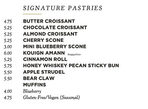 Vegan Pastry  at Ellie’s Table in Irvine