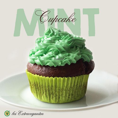Mint cupcake at Die Extraveganten in Augsburg