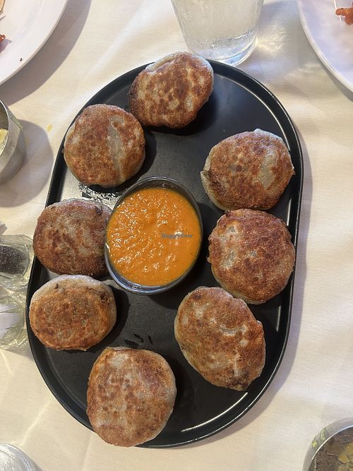 Vegetable momos - excellent!   at Everest Curry  in Sacramento