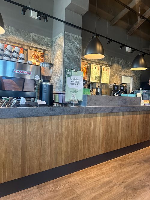 Tresen mit Getränkemenü  at Espresso House - Klosterstr in Berlin