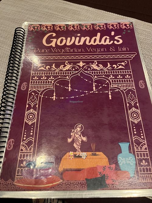   at Pure Vegetarian Govinda's Restaurant in Koh Samui