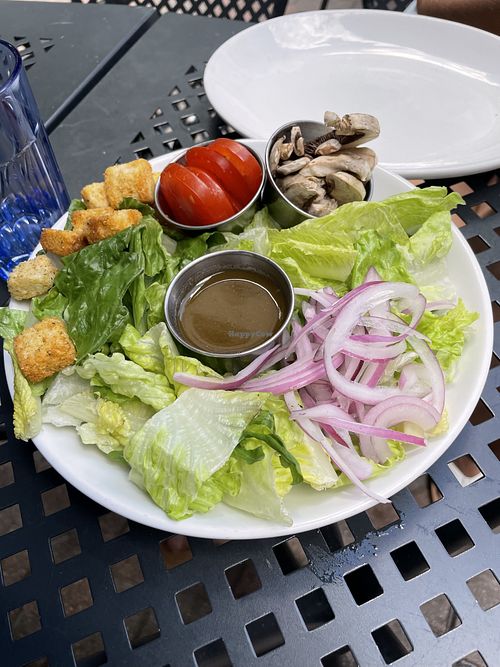 Salad with basil vinaigrette   at Blue Moose Pizza Beaver Creek in Avon