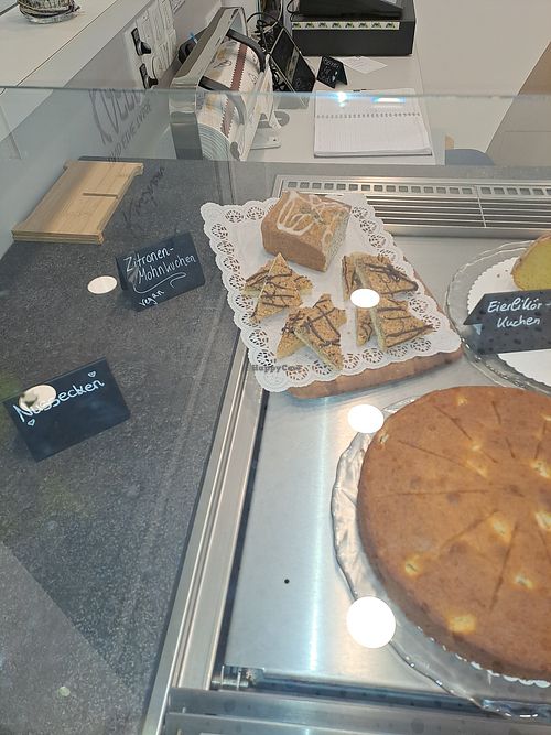 Daily at least one vegan cake at Museums-Café Marktredwitz in Bayern