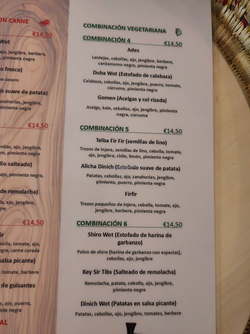  at Habesha Ethiopian  in Catalunya