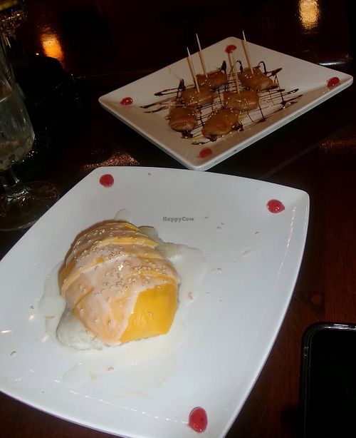 Mango Sticky Rice (staff confirmed no dairy)  at Thai House of Orlando in Orlando