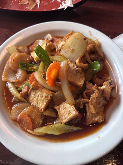 cashew curry stir fry thing w tofu   at Thai House of Orlando in Orlando