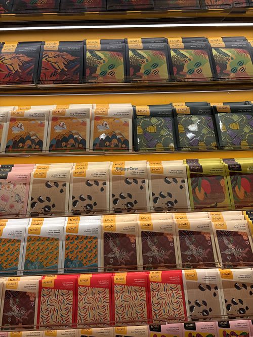 A sample of the many delicious chocolate varieties    at Korté Chocolate - Bali Collection in Nusa Dua