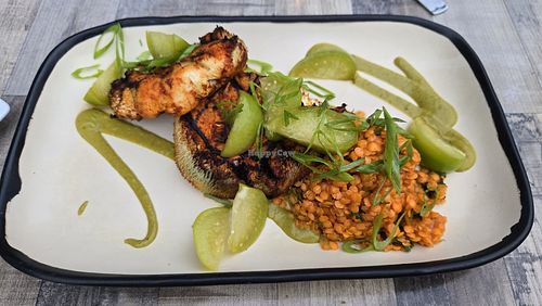 Birria mushroom steak at Borrowed Time in Douglas