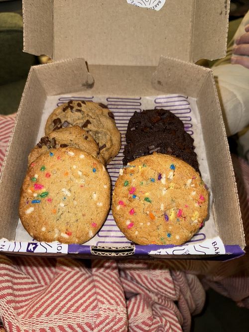 Vegan cookies  at Insomnia Cookies - LIRR in New York City