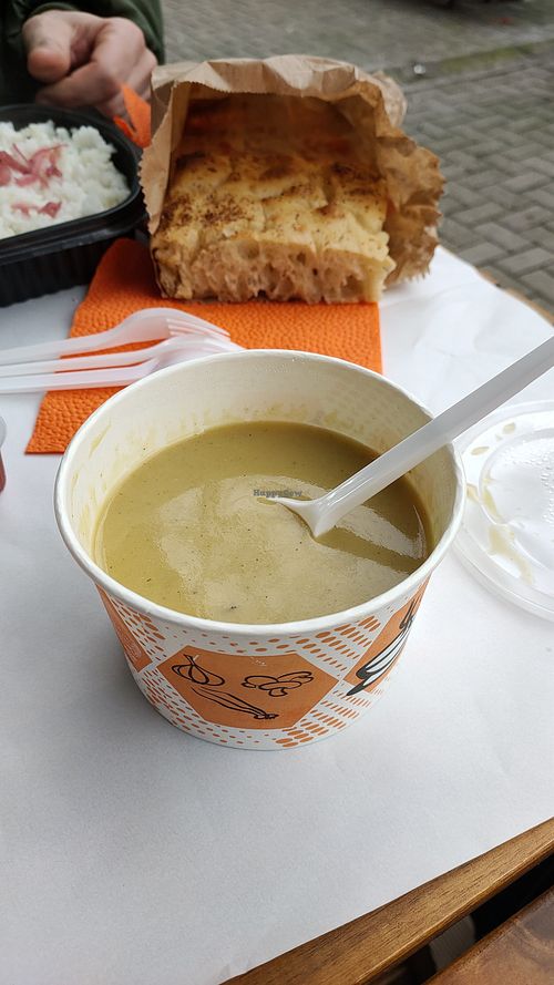 Soup of the day: cream of mushroom at Healthy Junk Food Corner 888 in Greater Skopje