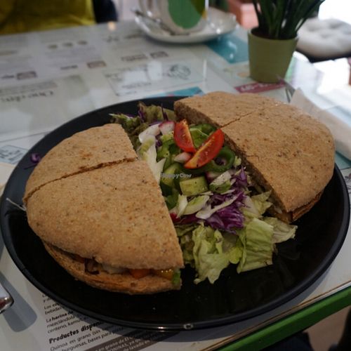 Hot Italian Sandwich at Chirimoya Healthy Food Station in Fuengirola