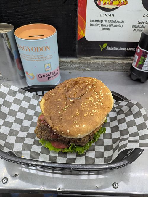  at Seitanicos Vegan Grill in Mexico City