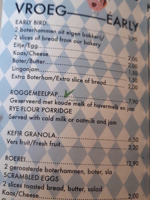 Porridge at Norvolk in Zuid-holland