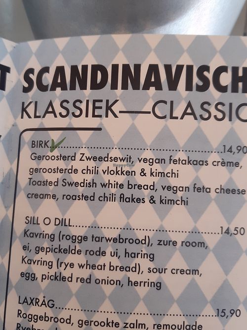 Vegan Sandwich/Breakfast at Norvolk in Zuid-holland