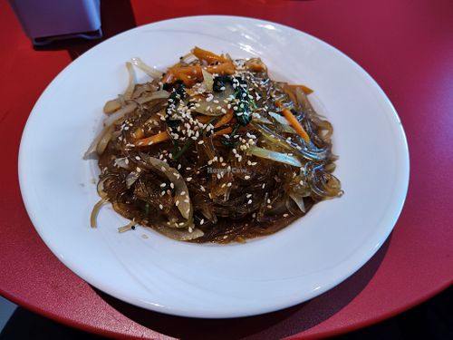 Glass noodles at De Koreaner 59 in Zürich