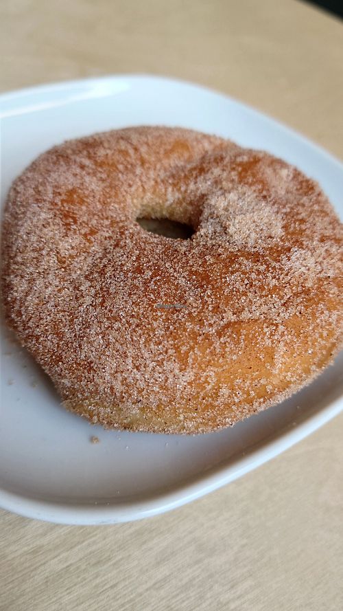 Cinnamon donut at Considerit in Edinburgh