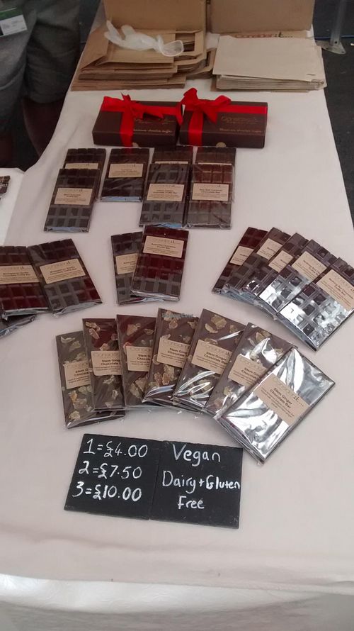 Big bars and truffles. at Considerit in Edinburgh