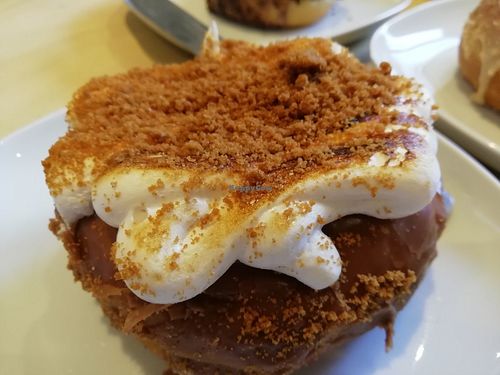 Smore doughnut at Considerit in Edinburgh