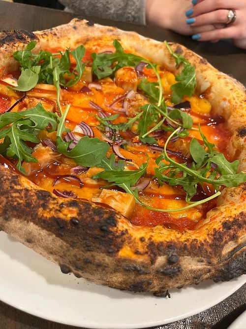 BBQ Jackfruit   at The Pizzeria in Fort William