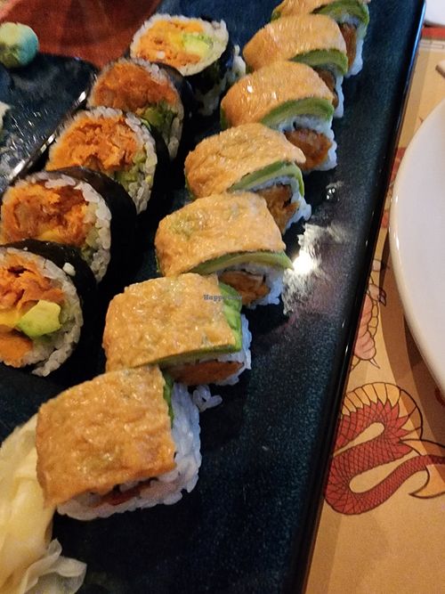 Veggie delight maki at Yong Shing Restaurant in Auburn