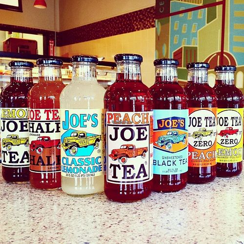 Local tea (made in Montclair, NJ) at Tabor Bagels in Morris Plains