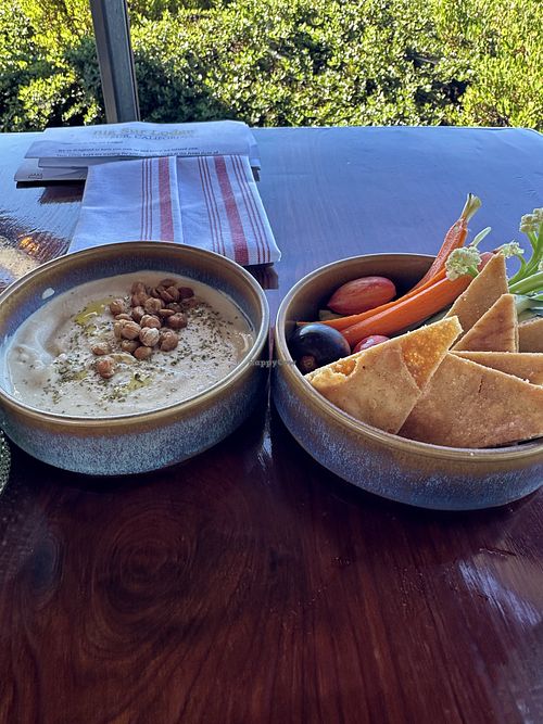 Hummus  at The Sur House in Big Sur